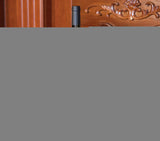 Vintiquewise 5-Bottle Brown Wood Stackable Wine Cabinet