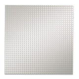 Fasade 2-ft x 2-ft Square Gloss White PVC Drop Ceiling Tile (5-Pack, 20-sq ft / Case)