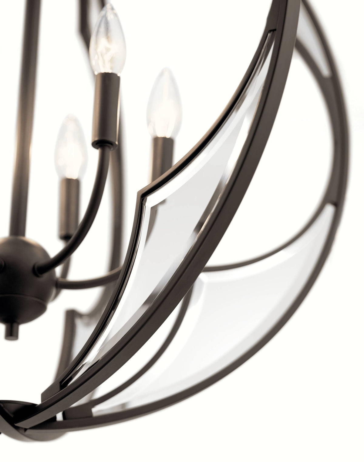 Kichler Montavello 6-Light Bronze Transitional Cage Chandelier