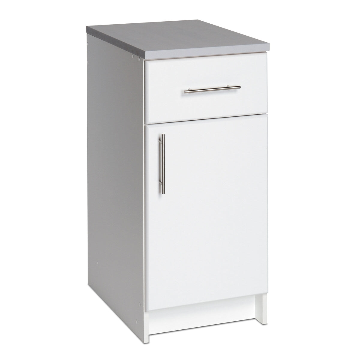 Prepac Elite 64-in W x 89-in H Wood Composite White Freestanding or Wall-mount Utility Storage Cabinet