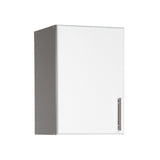 Prepac Elite 80-in W x 89-in H Wood Composite White Freestanding Utility Storage Cabinet