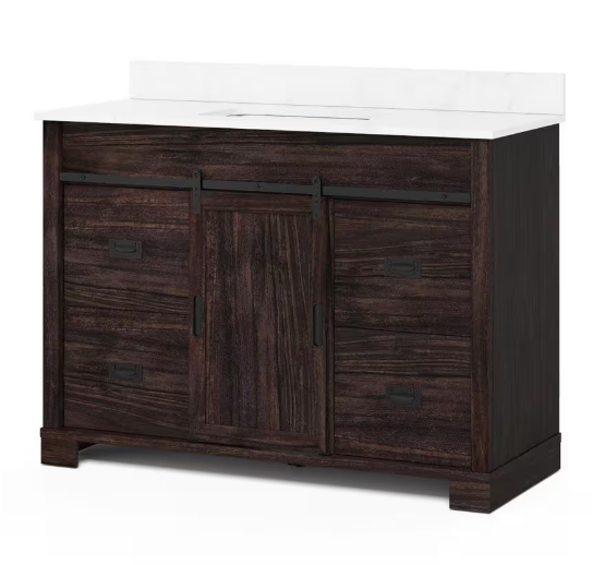 48 in. Brindley Vanity Weathered Grey