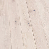 Villa Barcelona French oak Ivory hardwood flooring — surface grain detail