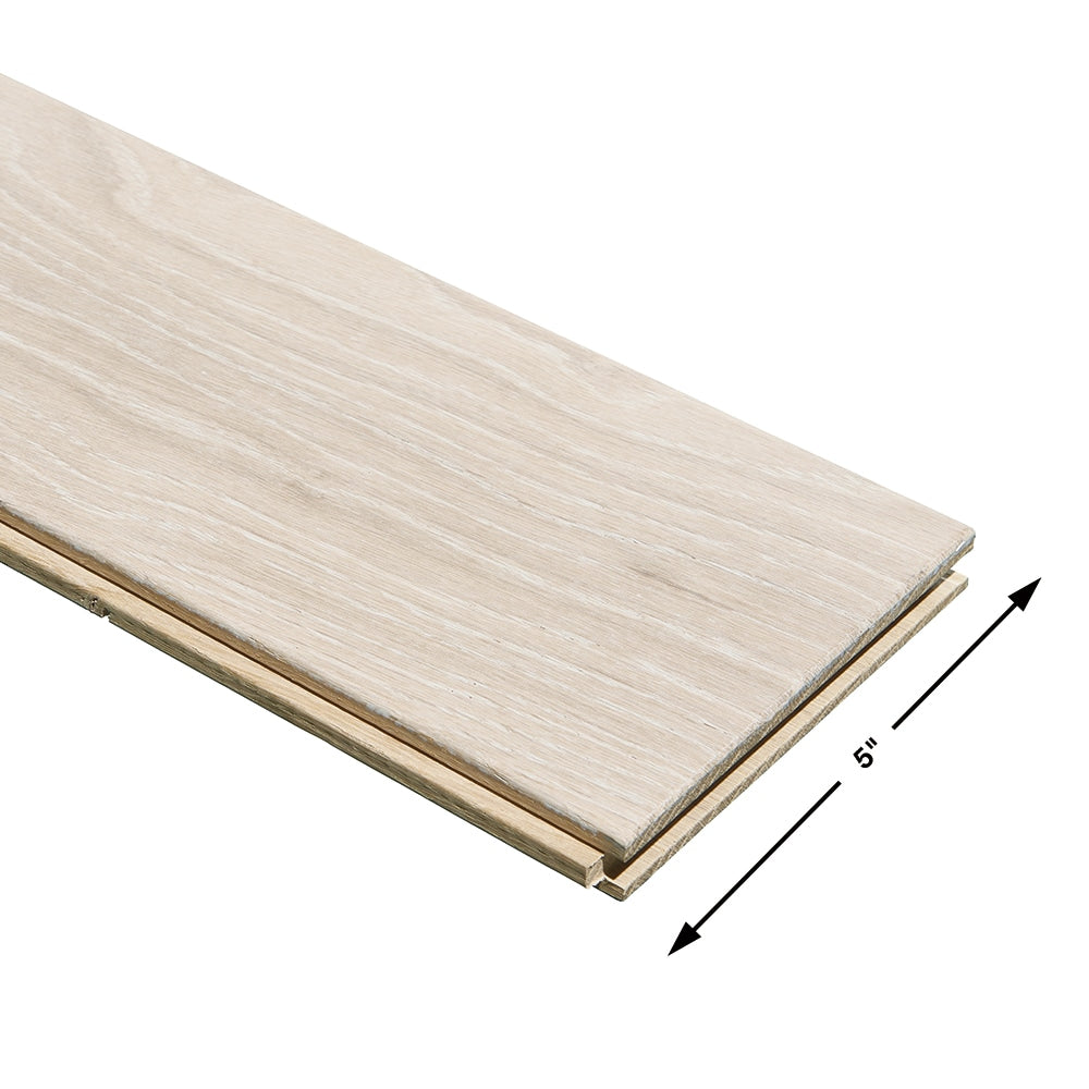 Villa Barcelona French oak Ivory hardwood flooring — color and finish detail