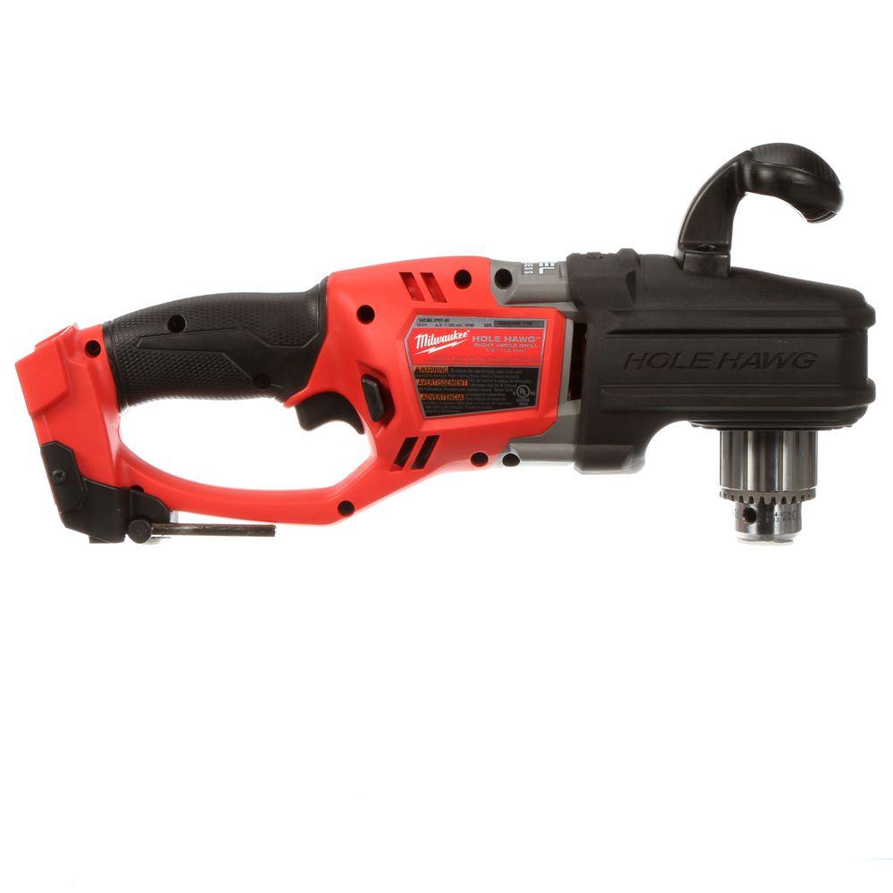 M18 FUEL 18-Volt Lithium-Ion Brushless Cordless 1/2 in. Hole Hawg Right Angle Drill (Tool-Only)