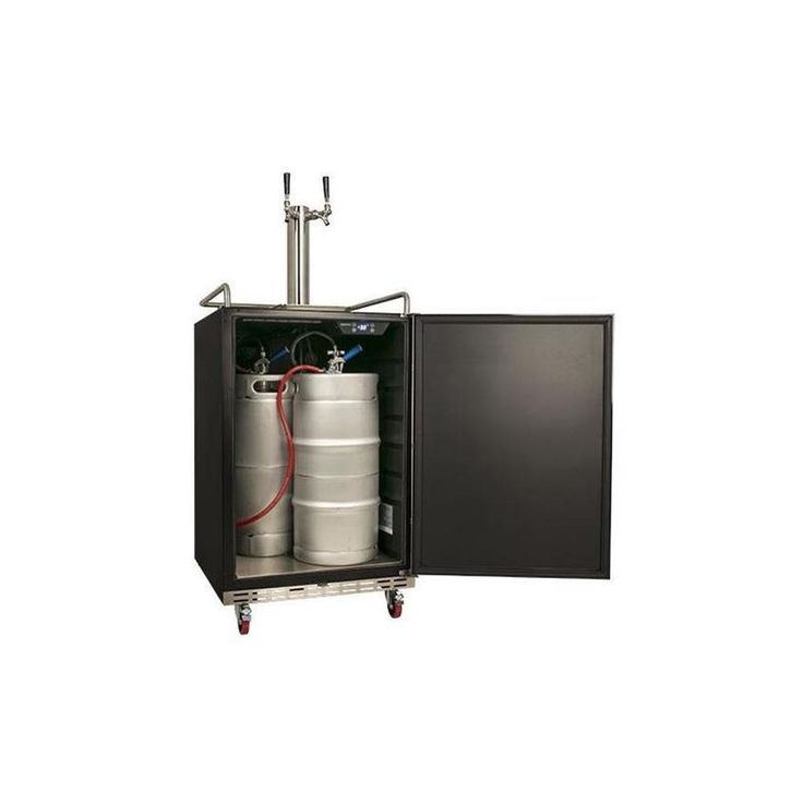 EdgeStar Sixth-Barrel Keg Stainless Steel Digital Kegerator