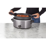 Stovetop Sear and Cook 6 qt. Gray Slow Cooker