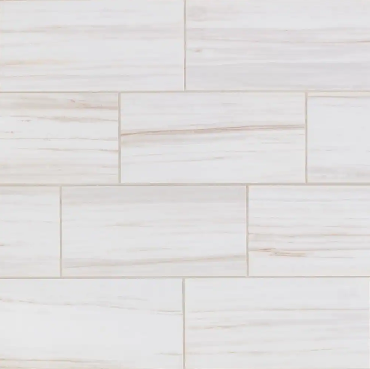 Archview Cloud White Matte 12 in. x 24 in. Glazed Porcelain Floor and Wall Tile (15.6 sq. ft./Case)