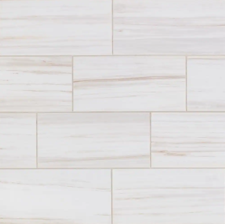 Archview Cloud White Matte 12 in. x 24 in. Glazed Porcelain Floor and Wall Tile (15.6 sq. ft./Case)