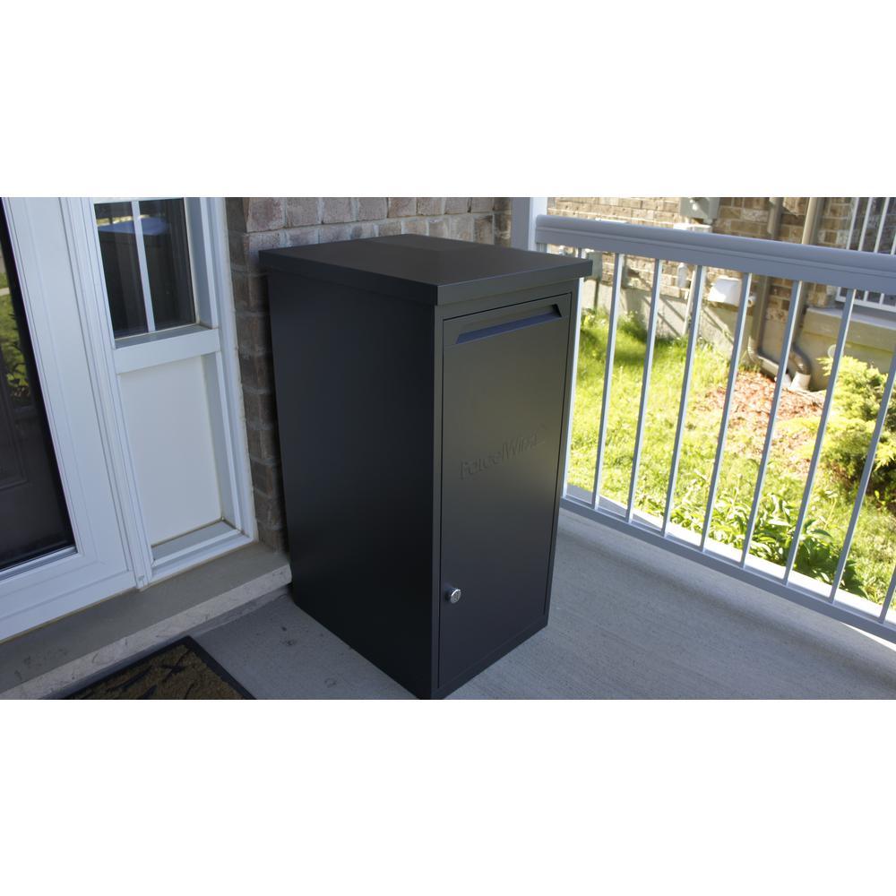 ParcelWirx Graphite Wall/Ground Mount Secure Locker - Super Arbor