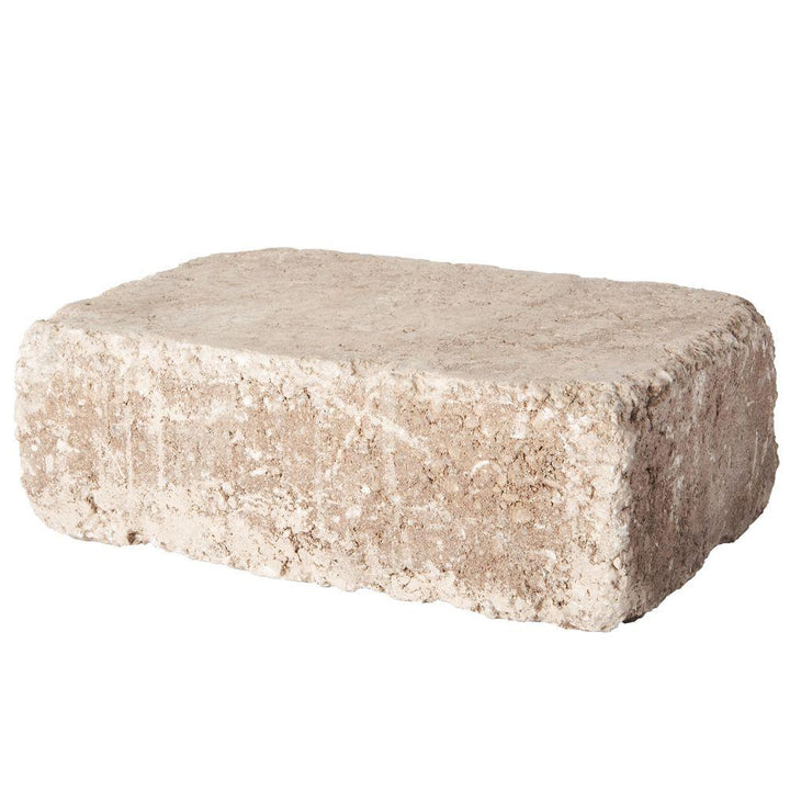 Pavestone RumbleStone Large 3.5 in. x 10.5 in. x 7 in. Cafe Concrete Garden Wall Block (96 Pcs. / 24.5 Face ft. / Pallet)