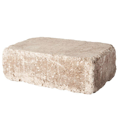 RumbleStone Large 3.5 in. x 10.5 in. x 7 in. Cafe Concrete Garden Wall Block - Super Arbor