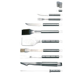 Cubo 33-Piece Stainless Steel Barbecue Set with Case