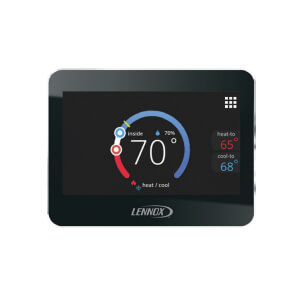 Lennox 17A30 thermostat - front view (Product Type: Thermostat)