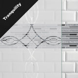 Everly 60 in. x 59-1/4 in. Mod Semi-Frameless Sliding Bathtub Door in Nickel and 1/4 in. (6mm) Tranquility Glass - Super Arbor