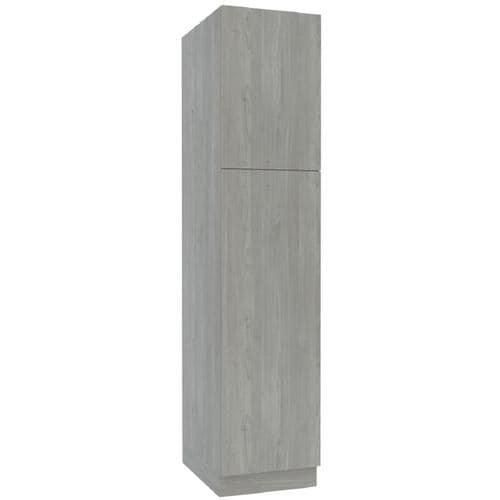 Cambridge 18-in W x 96-in H x 24-in D Grey Nordic Wood Engineered Wood Door Pantry Stock Cabinet