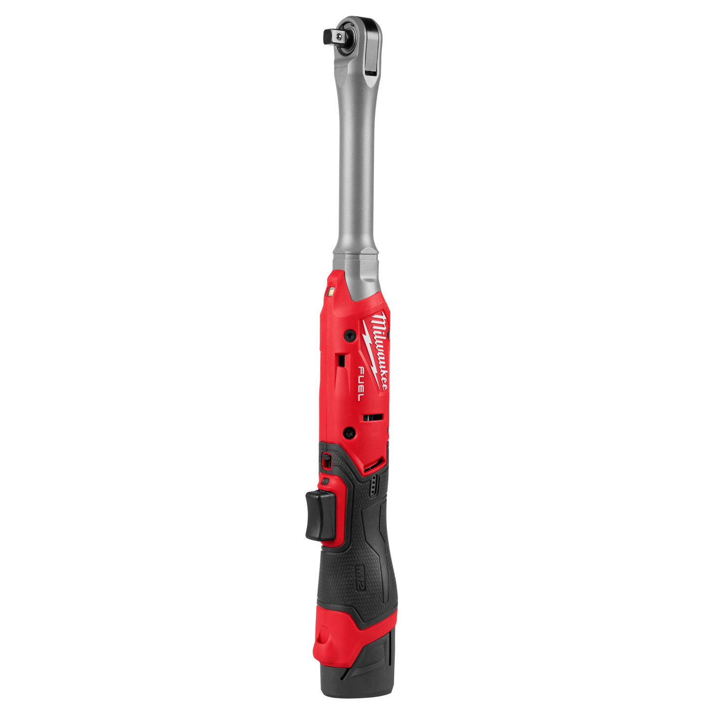Milwaukee M12 FUEL 12V Lithium‑Ion Brushless Cordless High‑Speed 3/8 in. Ratchet Kit with M12 Grease Gun