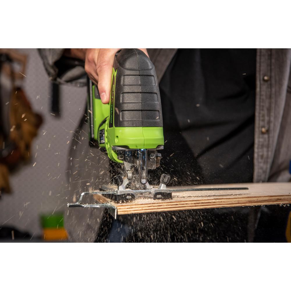 24-Volt Cordless Brushless Jig Saw (Tool Only) - Super Arbor