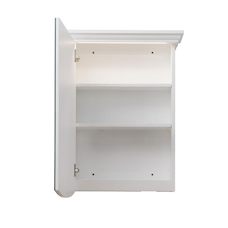 22 in. x 31 in. Surface Mount Lighted Medicine Cabinet