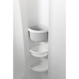 STORE+ 30 in. x 60 in. Single Threshold Right-Hand Shower Base with Shower Walls and 12-Piece Accessory Kit in White - Super Arbor