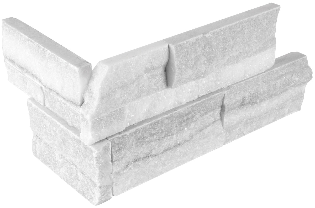 Satori Summit Ice Ledgestone 6-in x 18-in Natural Stone Look Wall Tile (3.66-sq. ft/ Carton)