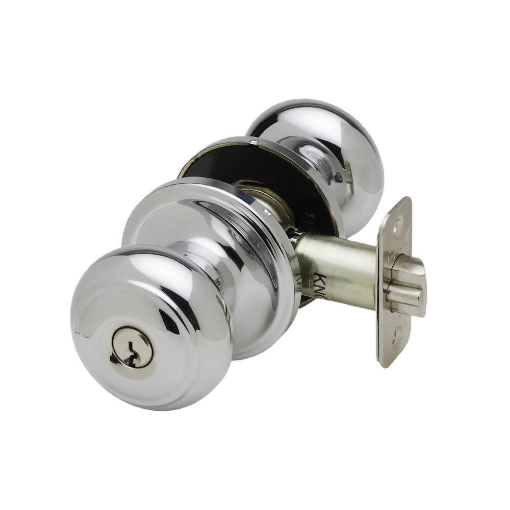 Colonial Black Entry Door Knob - Super Arbor