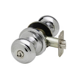 Colonial Black Entry Door Knob - Super Arbor