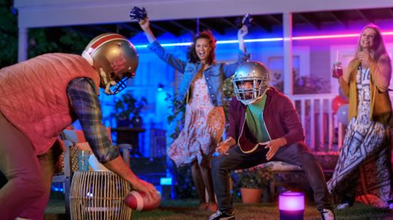 Philips Hue White and Color Ambiance Outdoor LED Dimmable Smart Wireless Light Strip, 2M (197 in)