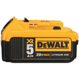 DEWALT XR 20-Volt MAX Lithium-Ion Battery 4-Pack (2x5Ah + 2x3Ah)