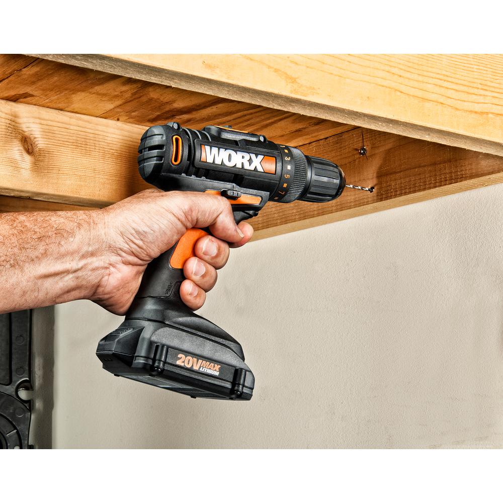 POWER SHARE 20-Volt Lithium-Ion Cordless 3/8 in. 2-Speed Drill Driver (Tool-Only) - Super Arbor