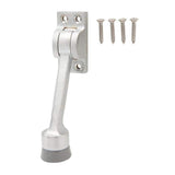 Satin Chrome Commercial Grade Kick Down Doorstop