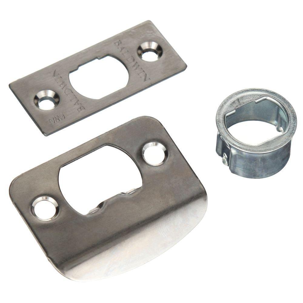 Prestige Spyglass Satin Nickel Bed/Bath Door Lever - Super Arbor