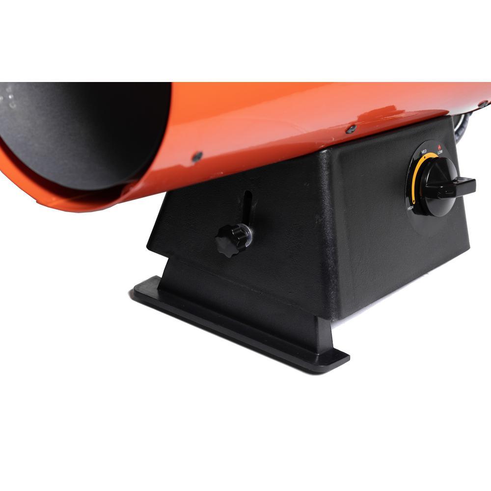 155,000 BTU LP Forced Air Propane Space Heater with Variable Heat Control - Super Arbor