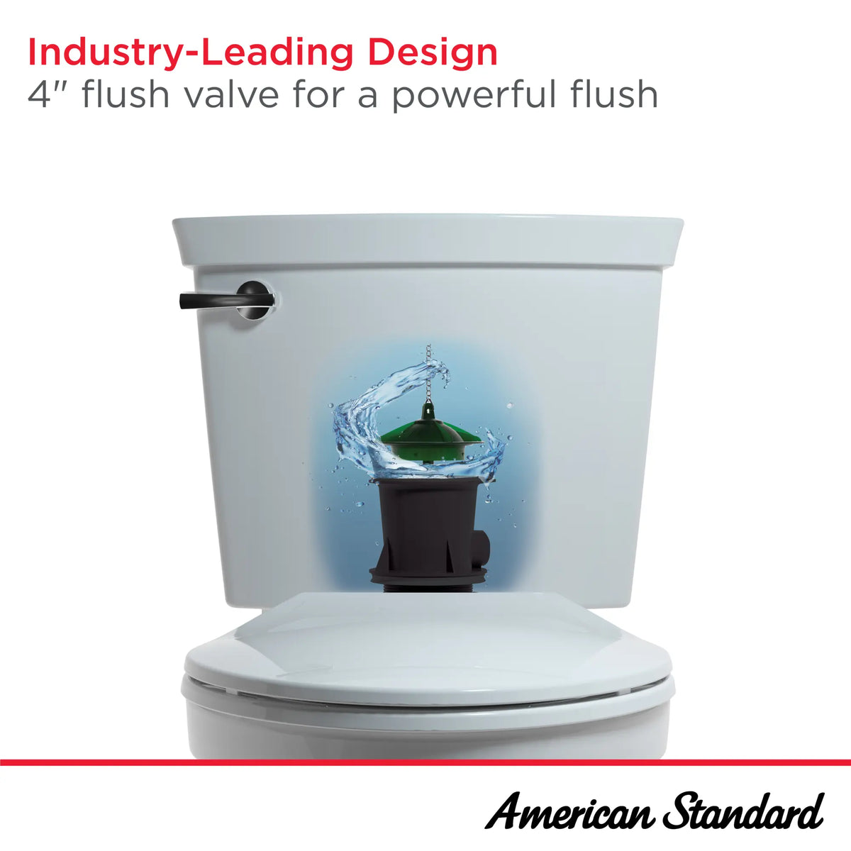 American Standard Champion 4 White WaterSense Elongated Chair-Height 2‑Piece Toilet, 12-in Rough-In (2793128NTS.020)