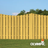 Olympic Maximum 1 gal. Honey Gold Exterior Stain and Sealant in One - Super Arbor