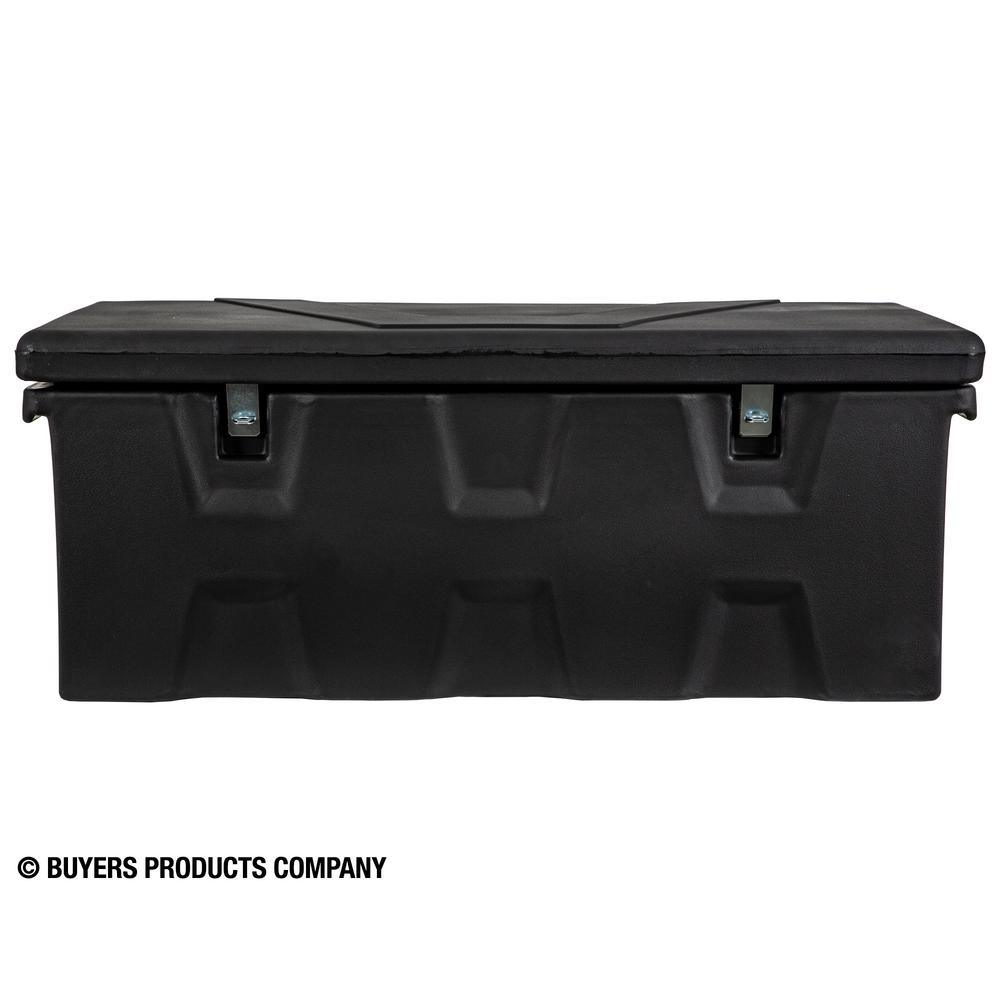 17.25 in. x 19 in. x 44 in. Matte Black Plastic All-Purpose Truck Tool Box Chest - Super Arbor