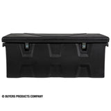 17.25 in. x 19 in. x 44 in. Matte Black Plastic All-Purpose Truck Tool Box Chest - Super Arbor