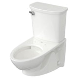Glenwall VorMax 1.28 GPF Single Flush Toilet with Left Hand Trip Lever in White (Seat Not Included) - Super Arbor
