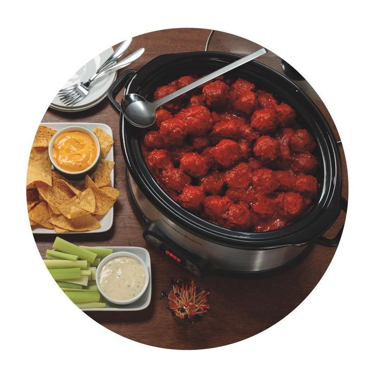 8 Qt. Programmable Stainless Steel Slow Cooker with Built-In Timer and Temperature Settings