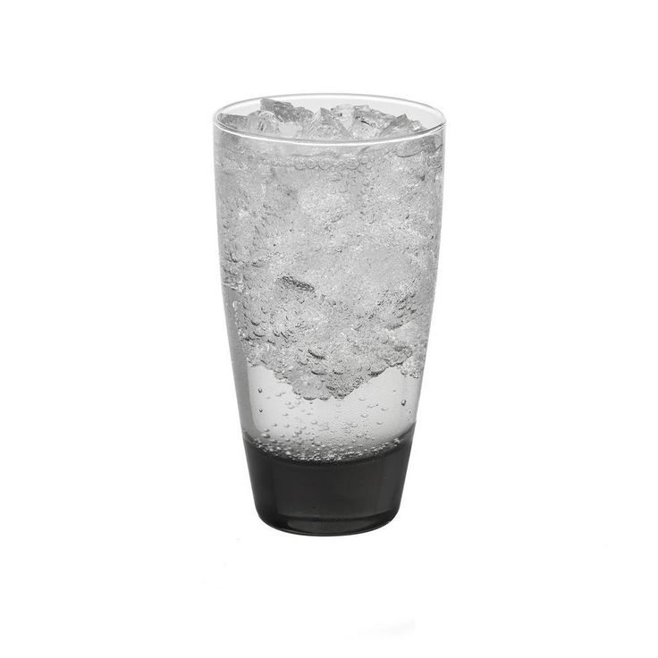 Classic Smoke 18 oz. Cooler Glass Set (12-Pack)