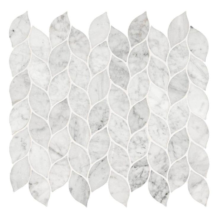 Carrara White Blanco 12 in. x 13 in. Honed Marble Floor and Wall Tile (10.8 sq. ft./Case)