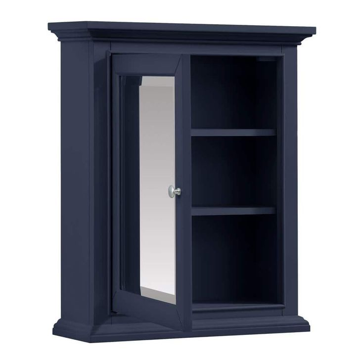 Home Decorators Collection Windlowe 24 in. W x 28 in. H Rectangular Medicine Cabinet with Mirror