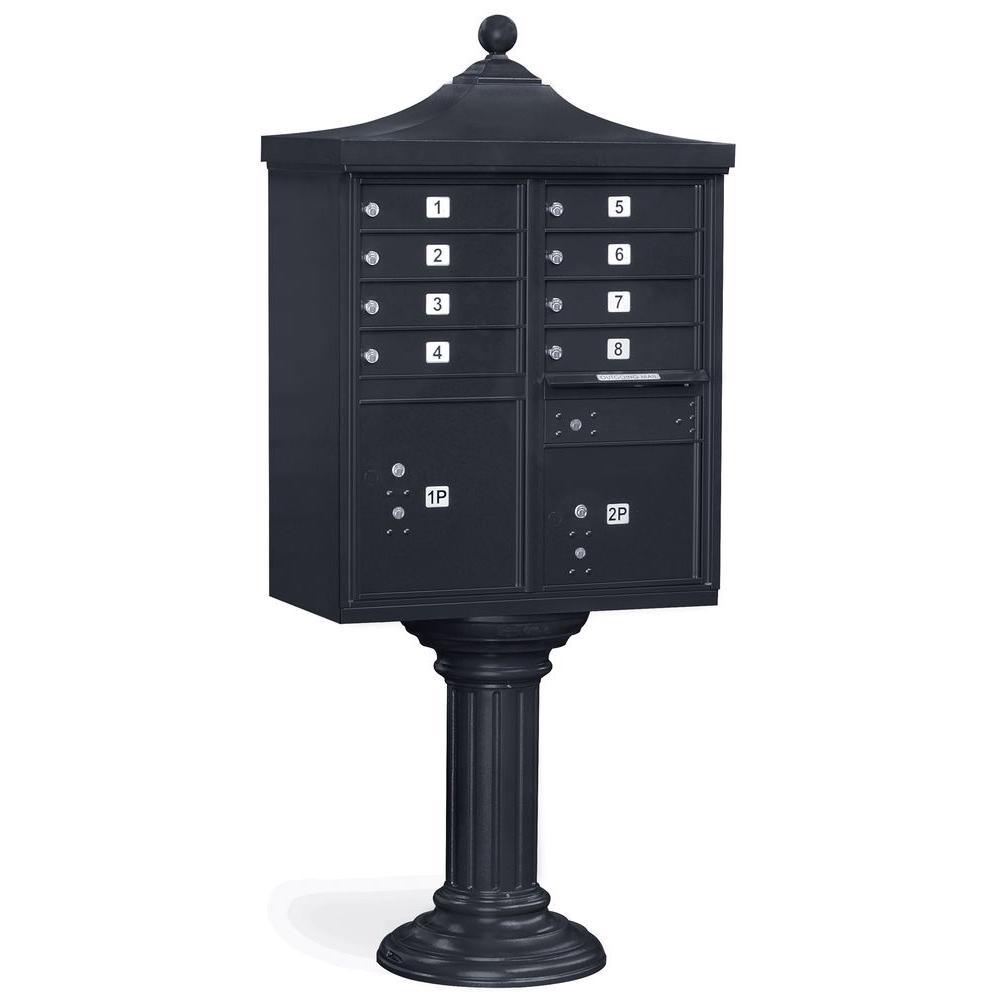 Regency Decorative 12-Compartment Post-Mount Cluster Box Unit - Super Arbor
