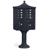 Regency Decorative 12-Compartment Post-Mount Cluster Box Unit - Super Arbor