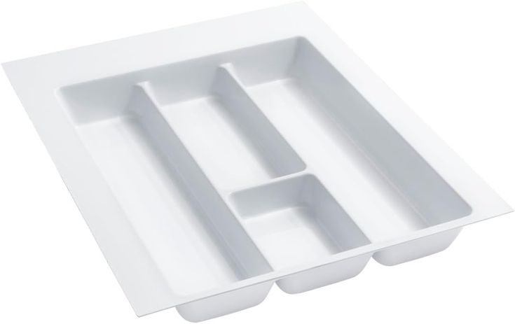 Rev-A-Shelf Large White Polymer Utility Tray
