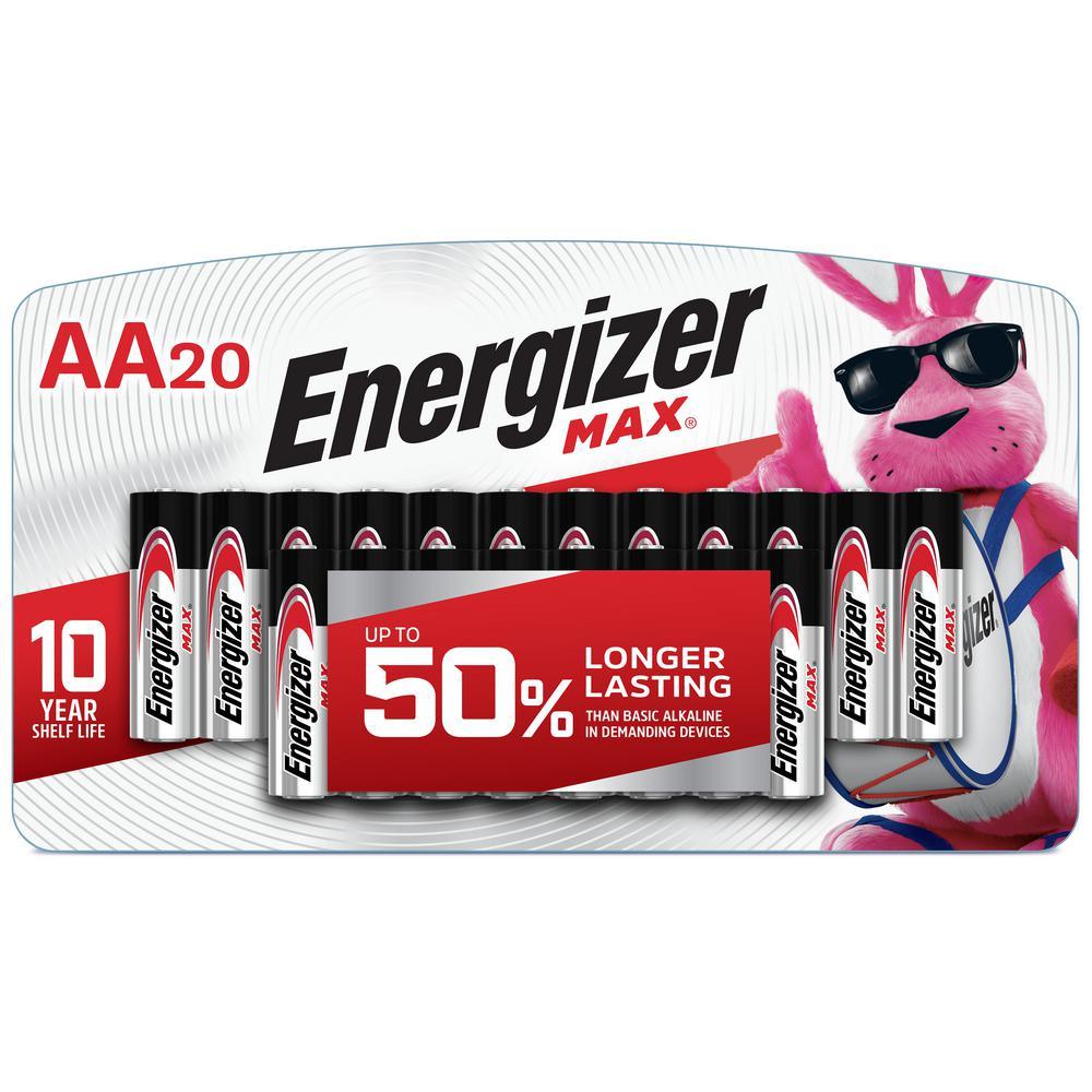 MAX Alkaline AA Battery (36-Pack) - Super Arbor