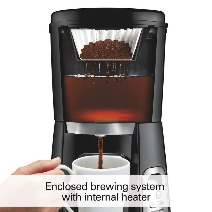 BrewStation 10-Cup Black Coffeemaker