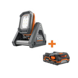 18-Volt Cordless Flood Light with Detachable Light with 1.5 Ah Lithium-Ion Battery - Super Arbor