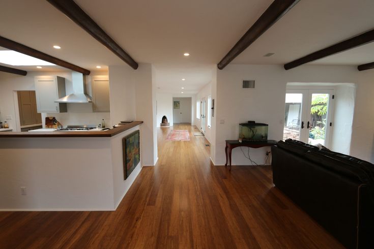 CALI (Sample) Fossilized Java Bamboo Smooth/Traditional Waterproof Hardwood Flooring
