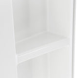 Accord 36 in. x 48 in. x 55-1/8 in. 3-Piece Direct-to-Stud Shower Wall in White - Super Arbor